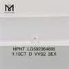 1.10CT D VVS2 3EX hthp adamantibus instructus HPHT LG592364695 
