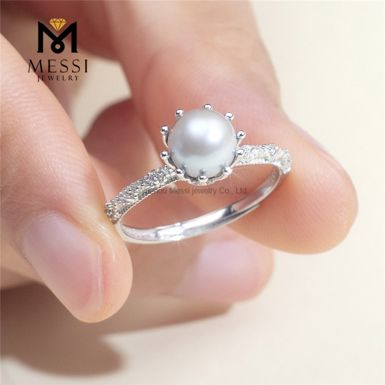 S925 margarita annuli nuptialis
