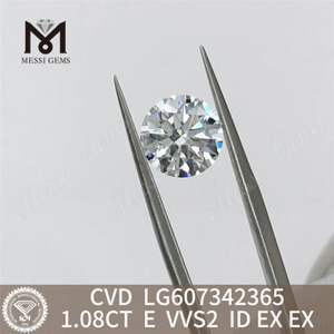 1.08CT E VVS2 lab adamas crevit 1 carat CVD Allure丨Messigems LG607342365