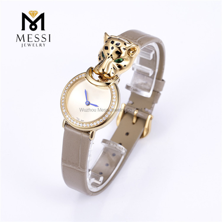 Nota Pardus Moissanite Vigilo pro Women