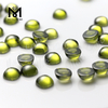 Oliva color fabula vel ignis pulvinus-CAB zirconia cubica pretium Lupum 10x10mm