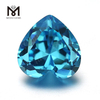 Gemstone Cordis solve lapides cubicos 9mm Aquamarine zirconia