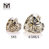Tutus Moissanite Jewelry Cordis Crocus 5-6.5mm Solve Moissanite