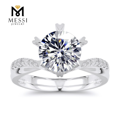 lab adamas annulus 14K 18K aurum anulus morem jewelry morem draco ignis 1.5ct adamantes anulus nuptialis