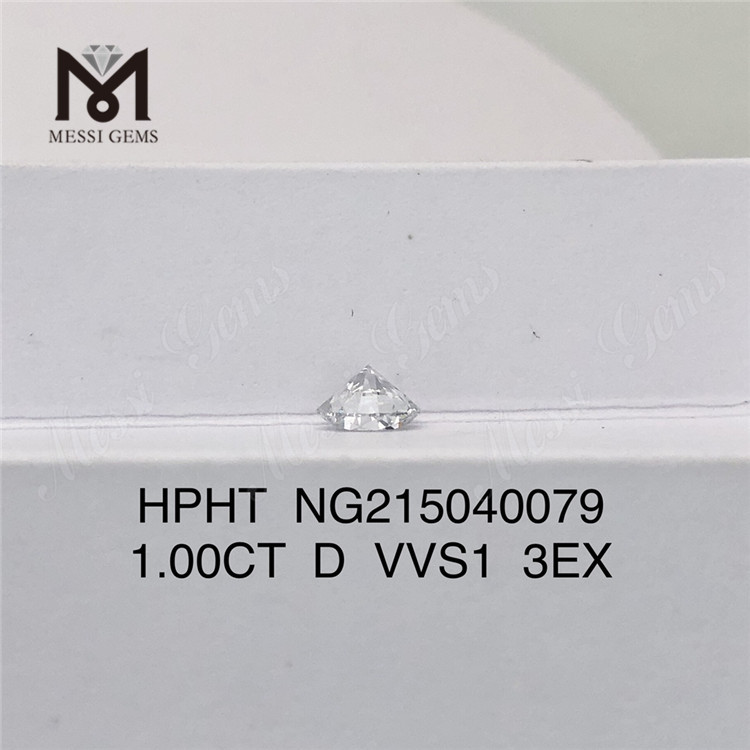 HPHT 1.00CT RD figura D VVS1 3EX Lab Diamond