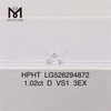1.02ct HPHT Diamond D VS1 3EX Diamond Factory Price