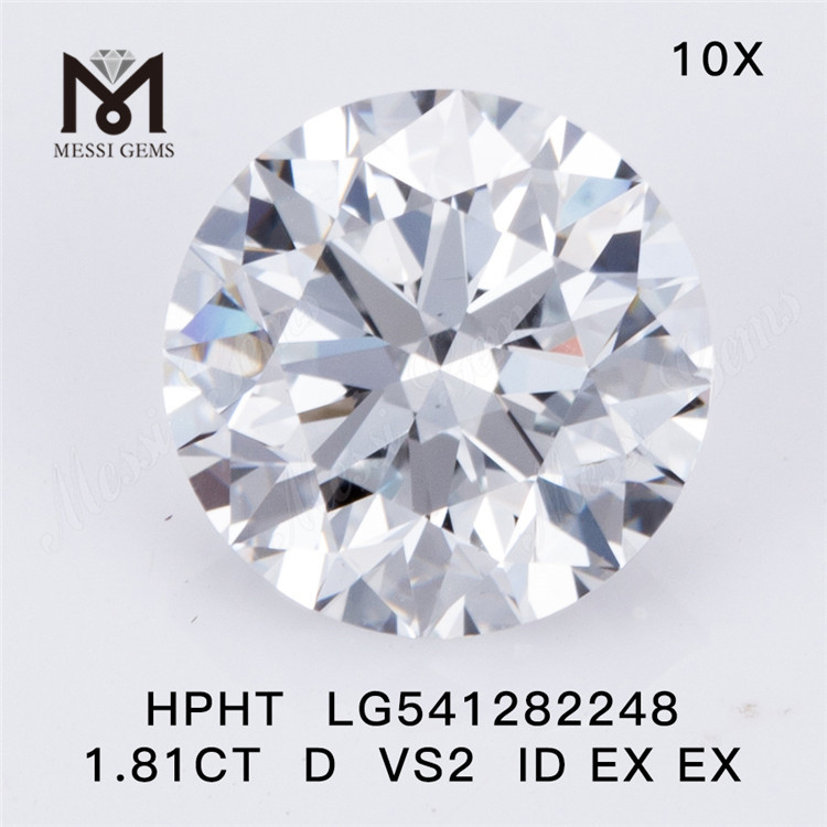 1.81ct D VS2 SPECIMEN circa lab crevit crystallini fabrica pretio