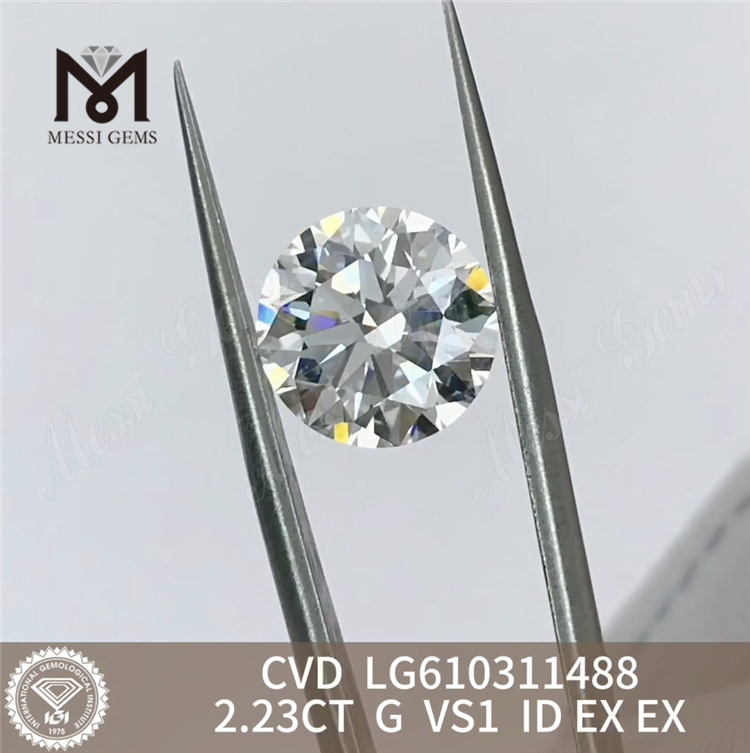2.23CT G VS1 CVD丨Messigems LG610311488 custom Consuetudo facta adamantino CVD丨Messigems