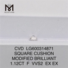 1.12CT F VVS2 CVD pulvinus 1 carat cvd iaspis priceMessigems LG600314871