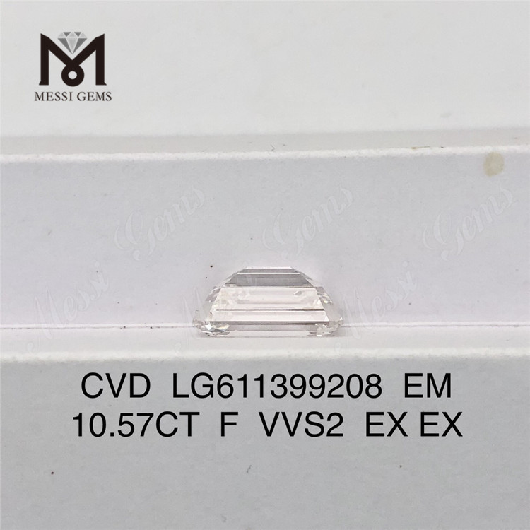 10.57CT EM F VVS2 CVD in lab adamante fecit LG611399208丨Messigems 