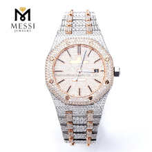 Eleganter et durabiles Timepieces Men Moissanite Watch pro Modern Men