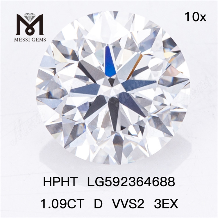1.09CT D VVS2 3EX HPHT Diamond Online LG592364688