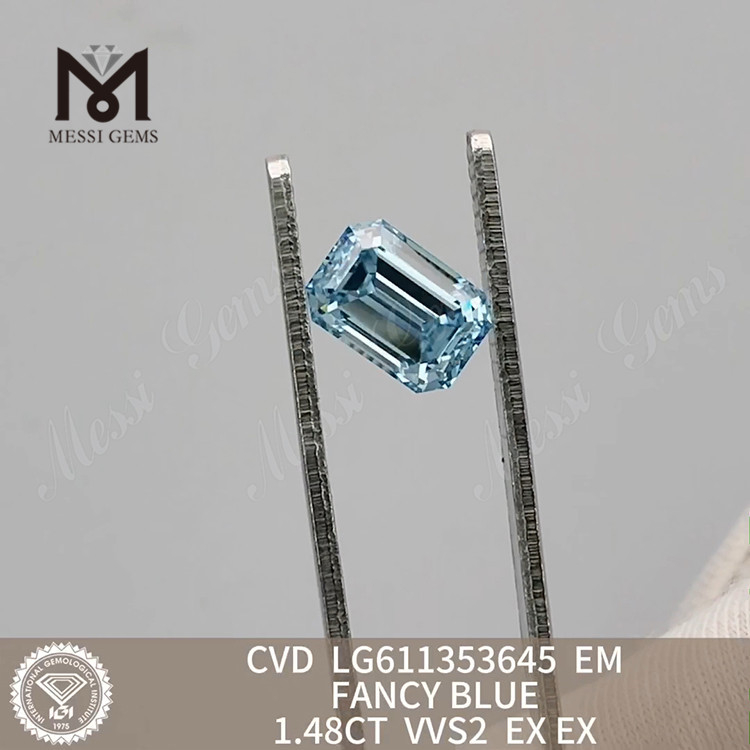 1.48CT VVS2 EM CAERULEUM CVD iaspis LG611335645丨Messigems 