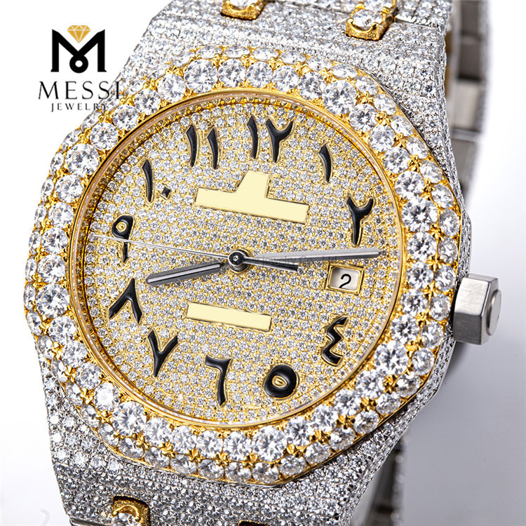 Parabilis Luxuria Men's Moissanite watches for Men MSA-580
