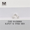 8.27CT G VVS2 ID EX EX CVD Diamond Empower Your Jewelry Business LG602336106丨Messigems