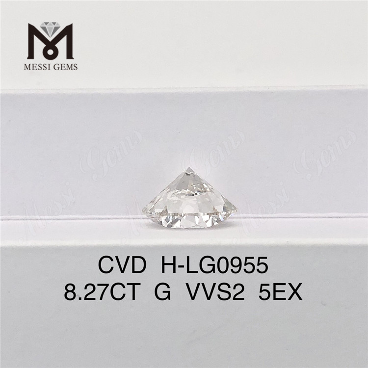 8.27CT G VVS2 ID EX EX CVD Diamond Empower Your Jewelry Business LG602336106丨Messigems